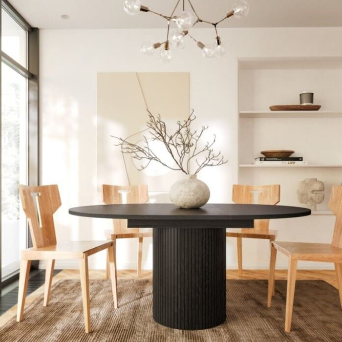 Toscana lõunalaud (Laiendatav)(Must) Toscana lõunalaud (Laiendatav)(Must)